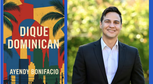 Book cover and author photo