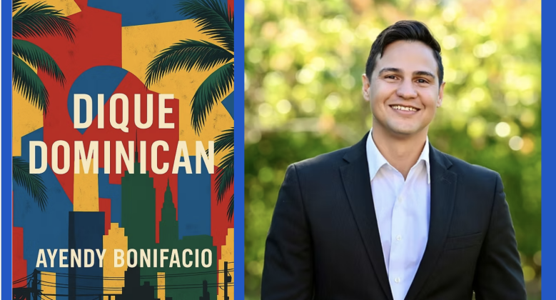 Book cover and author photo